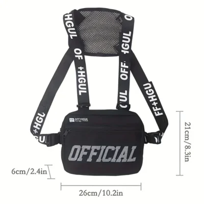 Sacoche Poitrine Homme OFF+HGUL