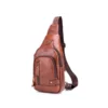 Sacoche Poitrine Homme Cuir Luxe E473  - BULLCAPTAIN