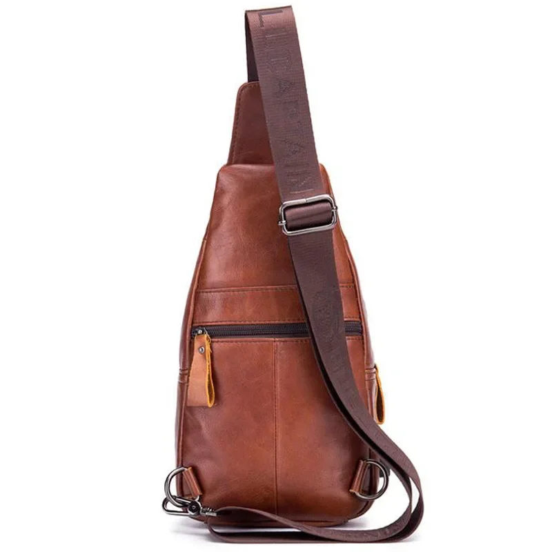 Sacoche Poitrine Homme Cuir Luxe E473 - BULLCAPTAIN 5 Sacoche Poitrine Homme Cuir Luxe E473 - BULLCAPTAIN – Image 5