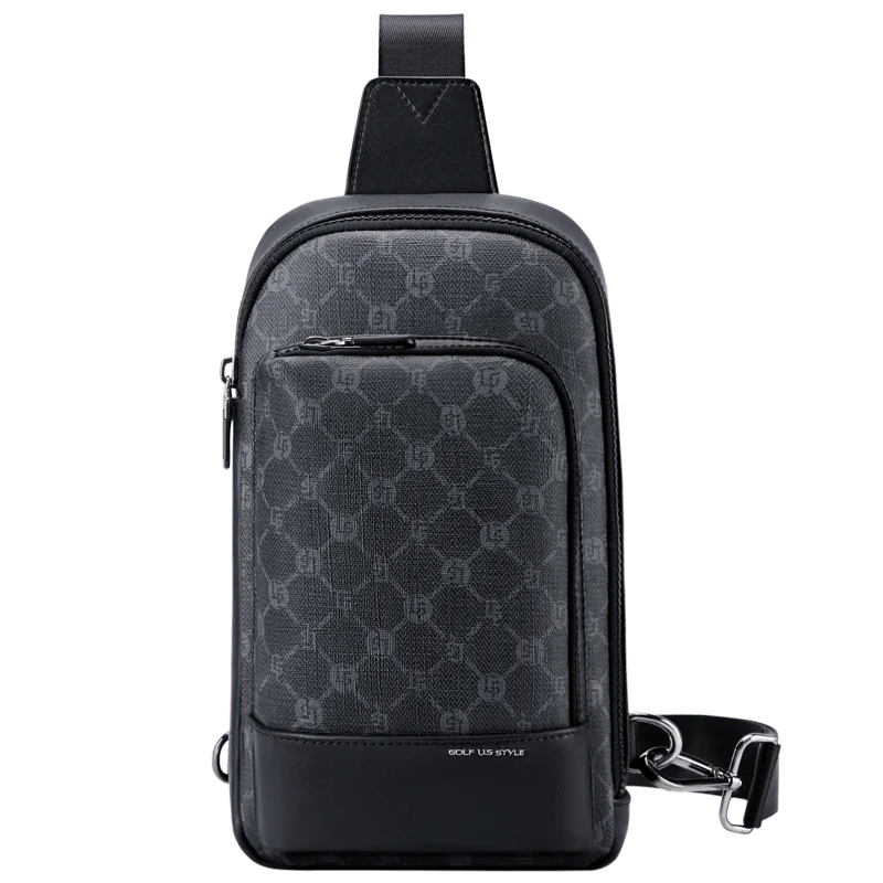 Sacoche Poitrine Homme Luxe Carreaux - Golf Us Style 1 Sacoche Poitrine Homme Luxe Carreaux - Golf Us Style