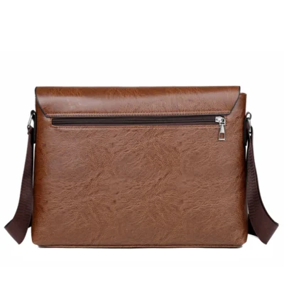 Sacoche Grande Taille Homme Cuir - Vexxendaishu, photo 7