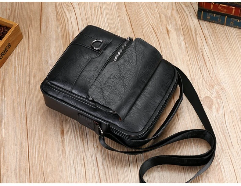 Sacoche Homme Grande Taille Cuir - Jeep BULUO 10 Sacoche Homme Grande Taille Cuir - Jeep BULUO – Image 10