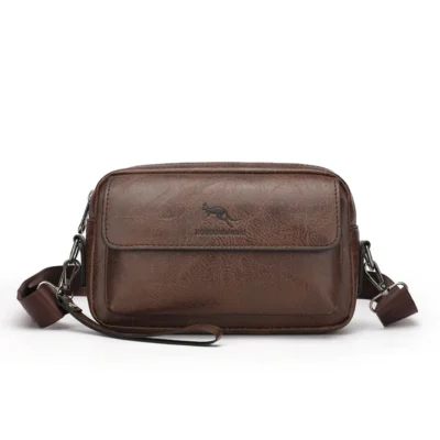 Sacoche Homme Luxe Cuir Imperméable - DAISHU