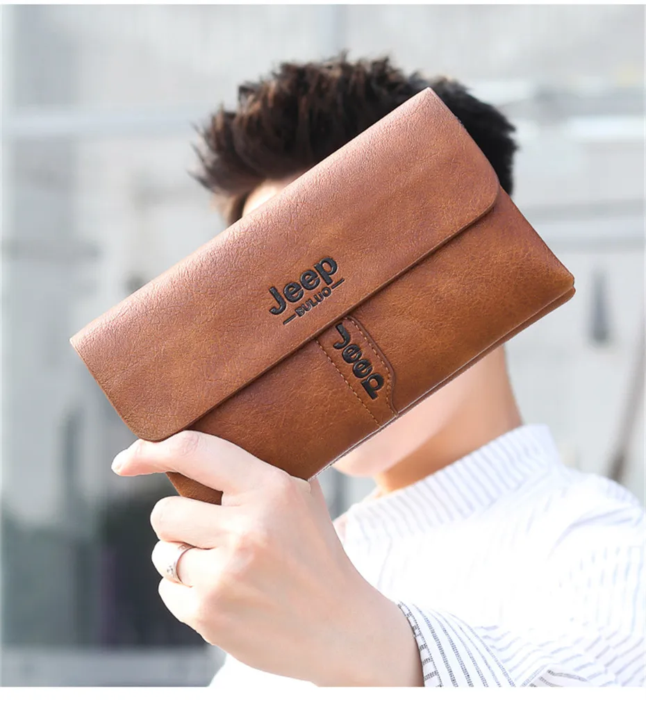 Sacoche Pochette Homme Luxe Cuir JP2160 - JEEP BULUO 6 Sacoche Pochette Homme Luxe Cuir JP2160 - JEEP BULUO – Image 6