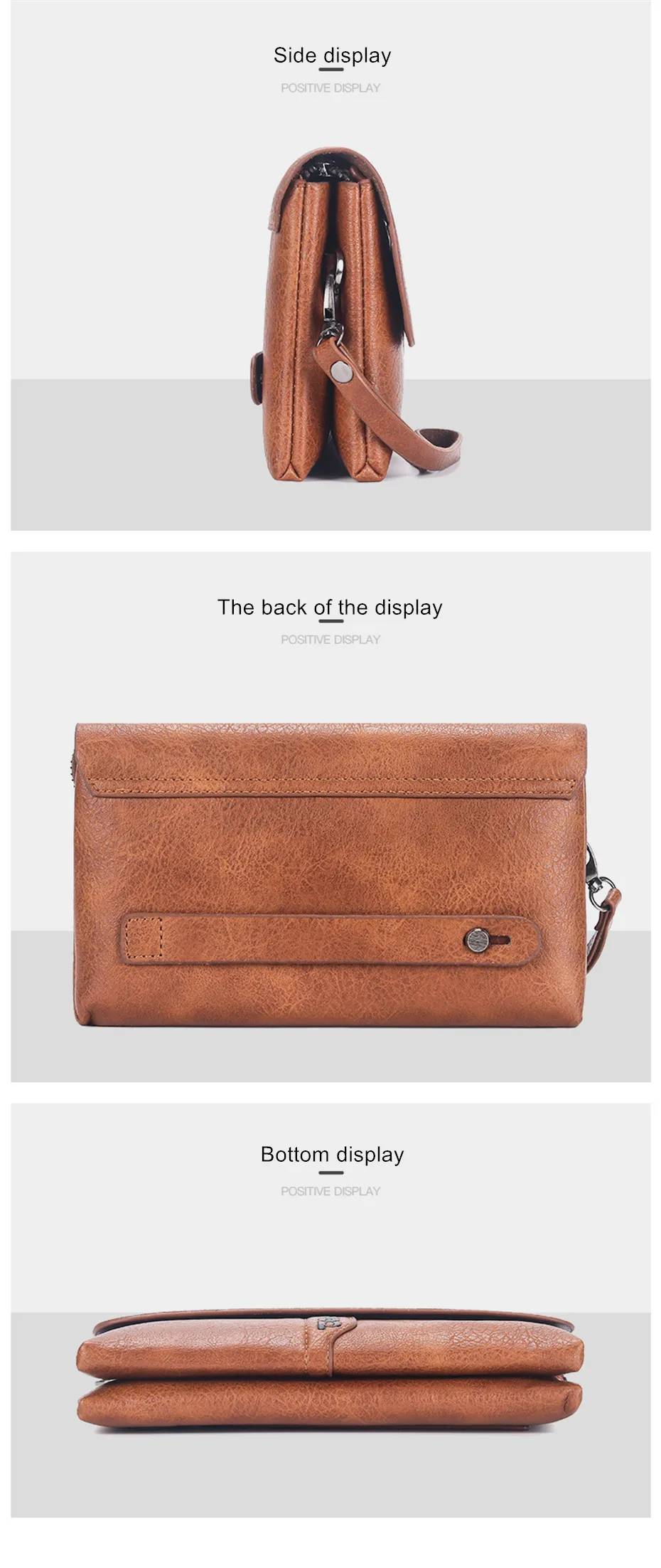 Sacoche Pochette Homme Luxe Cuir JP2160 - JEEP BULUO 10 Sacoche Pochette Homme Luxe Cuir JP2160 - JEEP BULUO – Image 10