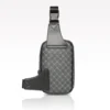 Sacoche Poitrine Homme Luxe Carreaux OO