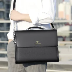 Sacoche Homme Cuir PU Business Travail 8819-4 - FENGBAODAISHU