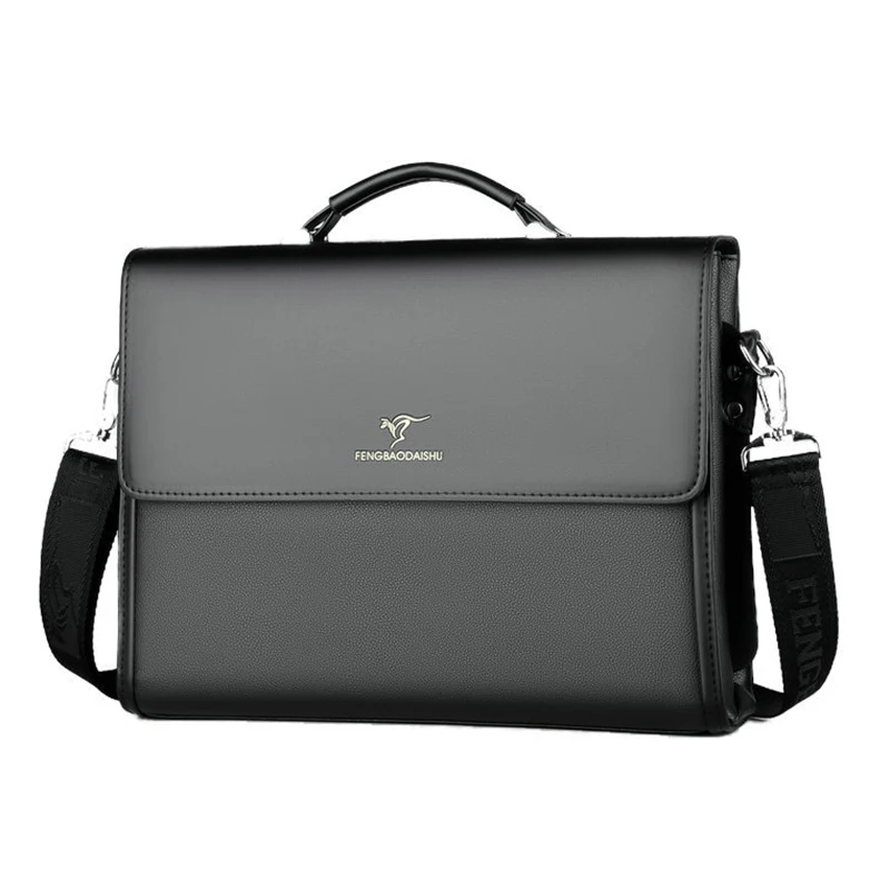 Sacoche Homme Cuir PU Business Travail 8819-4 - FENGBAODAISHU 15 Sacoche Homme Cuir PU Business Travail 8819-4 - FENGBAODAISHU – Image 15