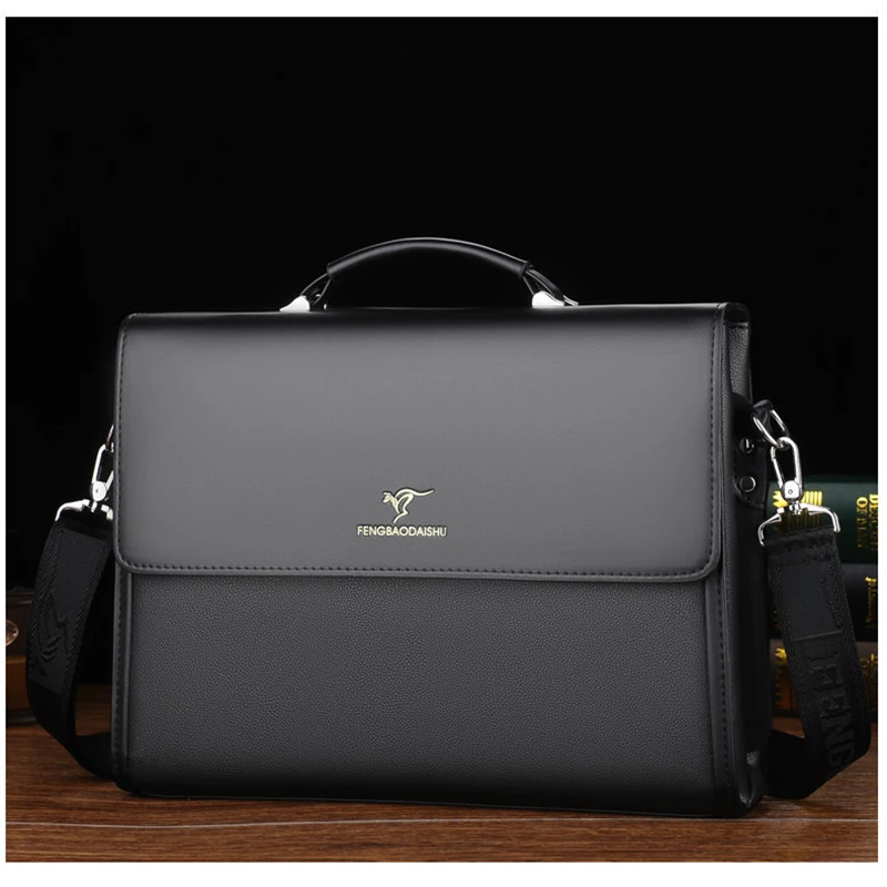 Sacoche Homme Cuir PU Business Travail 8819-4 - FENGBAODAISHU 17 Sacoche Homme Cuir PU Business Travail 8819-4 - FENGBAODAISHU – Image 17