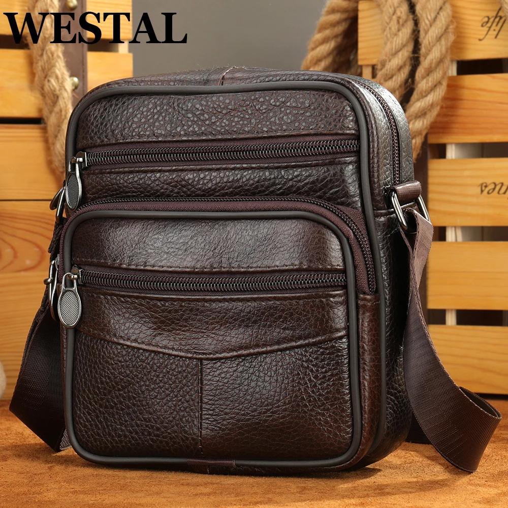 Sacoche Homme Grande Taille Cuir - WESTAL 4 Sacoche Homme Grande Taille Cuir - WESTAL – Image 4