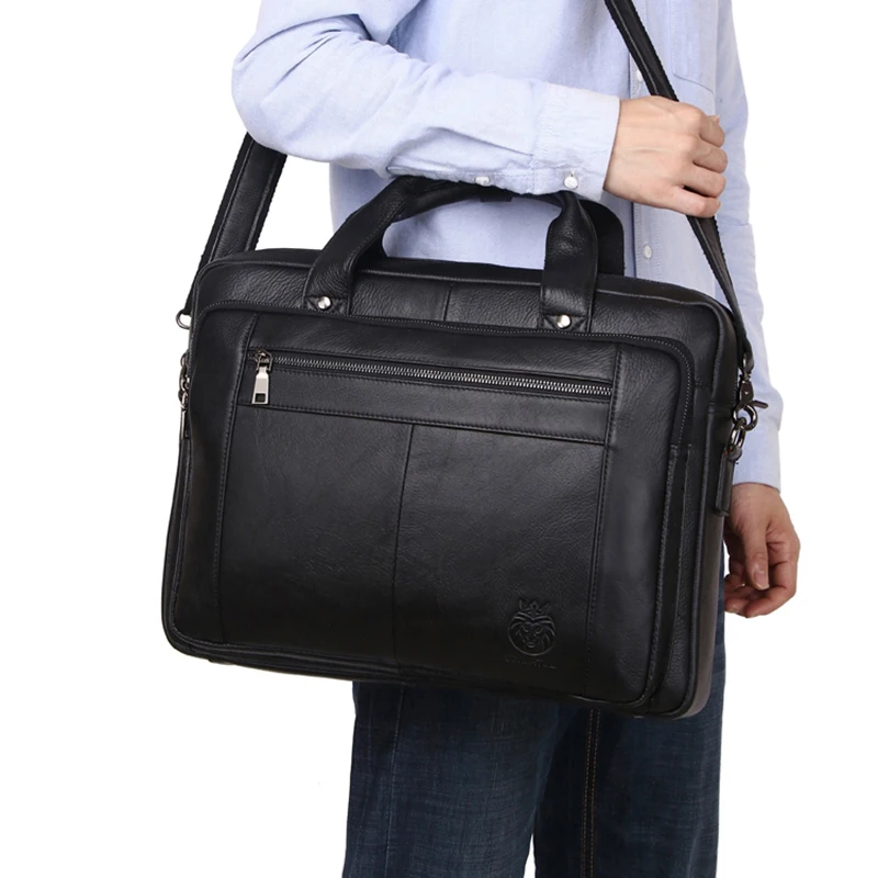 Sacoche Homme Luxe Cuir Porte-Documents - SCHLATUM 3 Sacoche Homme Luxe Cuir Porte-Documents - SCHLATUM – Image 3
