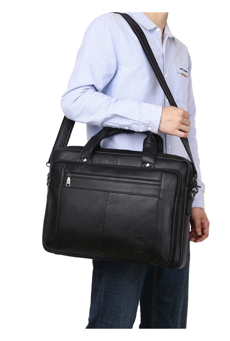 Sacoche Homme Luxe Cuir Porte-Documents - SCHLATUM 8 Sacoche Homme Luxe Cuir Porte-Documents - SCHLATUM – Image 8