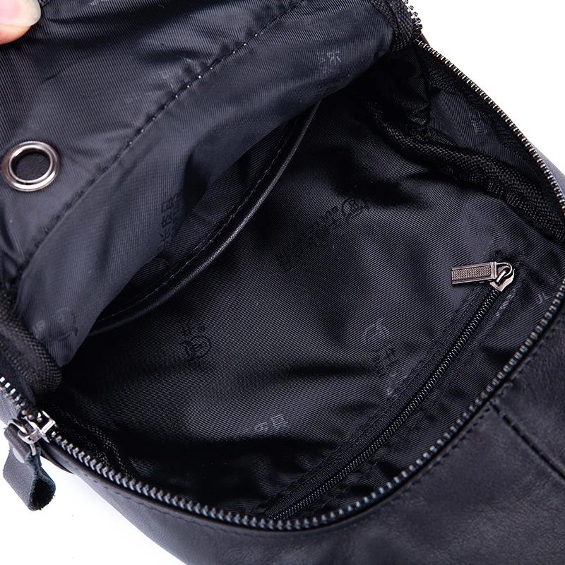 Sacoche Poitrine Homme Cuir XB105 - BULLCAPTAIN 10 Sacoche Poitrine Homme Cuir XB105 - BULLCAPTAIN – Image 10
