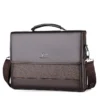 Sacoche Travail Homme Luxe Business Cuir PU - YUESKANGAROO