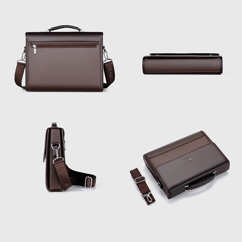 Sacoche Travail Homme Luxe Business Cuir PU - YUESKANGAROO 4 Sacoche Travail Homme Luxe Business Cuir PU - YUESKANGAROO – Image 4