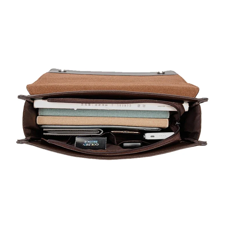 Sacoche Travail Homme Luxe Business Cuir PU - YUESKANGAROO 5 Sacoche Travail Homme Luxe Business Cuir PU - YUESKANGAROO – Image 5