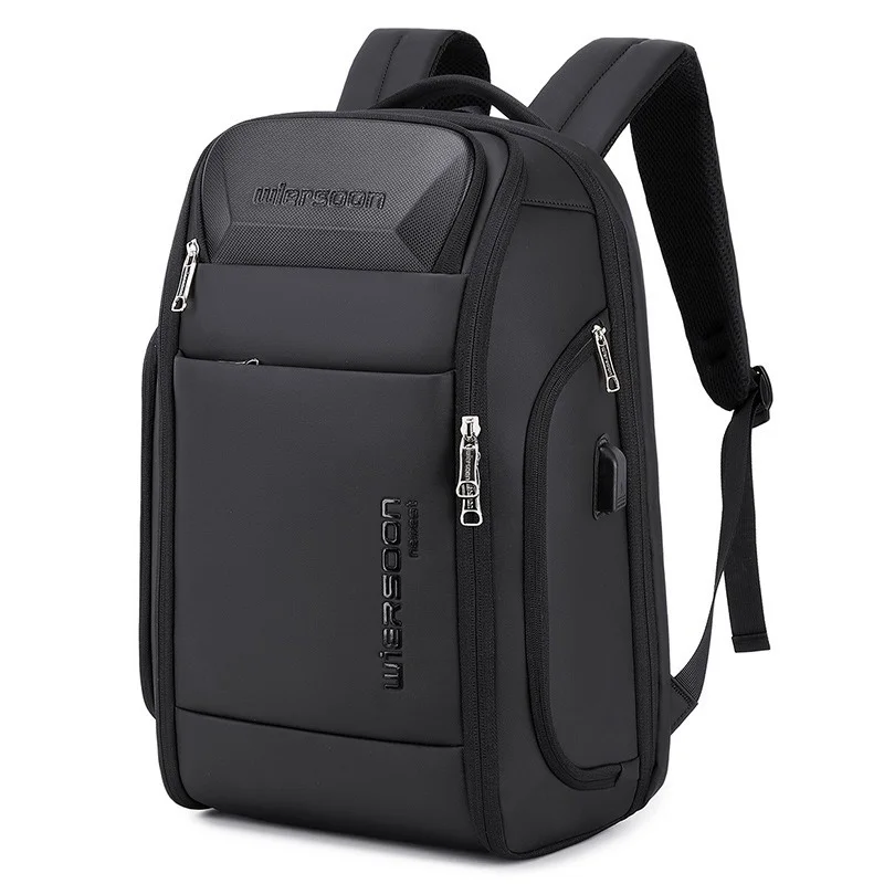 Sac à dos Luxe Homme Antivol Étanche 35L - Voyage & Affaires WY68056 - WIERSOON 1 Sac à dos Luxe Homme Antivol Étanche 35L - Voyage & Affaires WY68056 - WIERSOON – Image 2