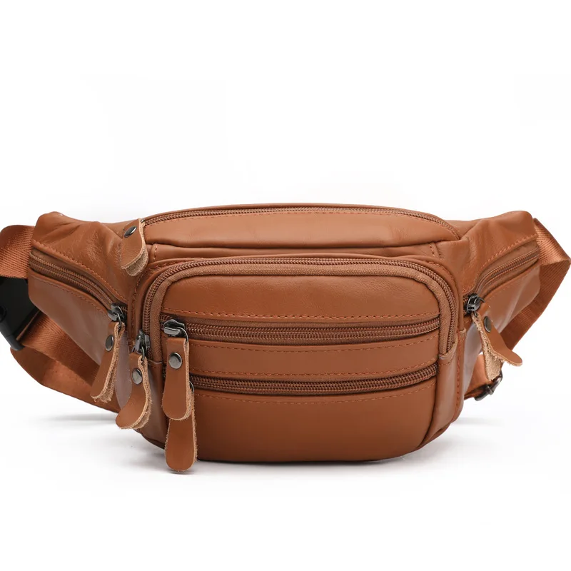 Sacoche Banane Homme Cuir Véritable - Sac De Taille CT06 - LACHIOUR 11 Sacoche Banane Homme Cuir Véritable - Sac De Taille CT06 - LACHIOUR – Image 11