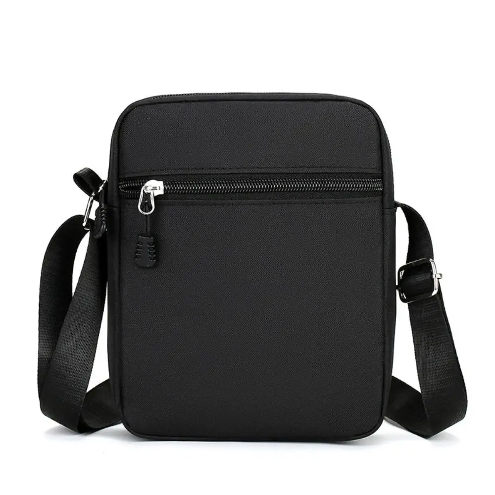 Sacoche Bandoulière Homme Minimaliste Noir Oxford - Simply 2 Sacoche Bandoulière Homme Minimaliste Noir Oxford - Simply – Image 2