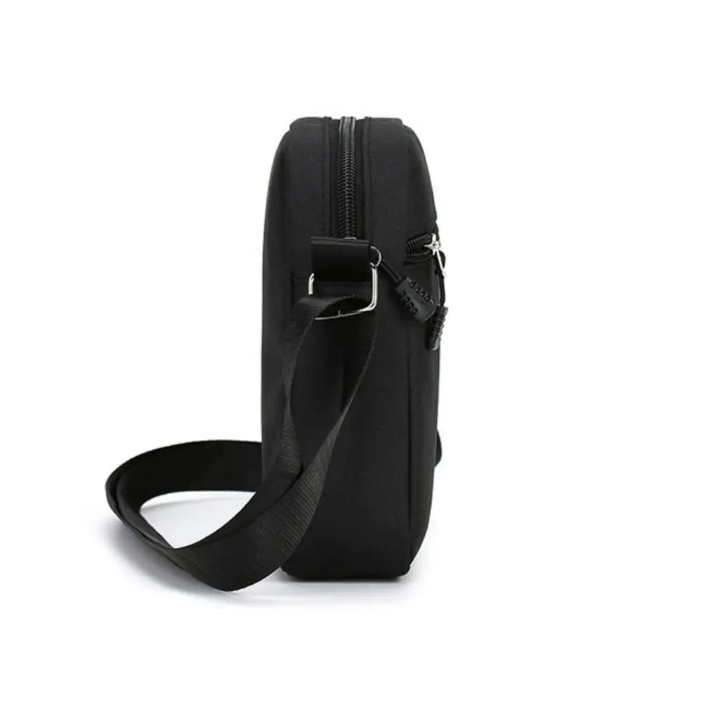 Sacoche Bandoulière Homme Minimaliste Noir Oxford - Simply 4 Sacoche Bandoulière Homme Minimaliste Noir Oxford - Simply – Image 4