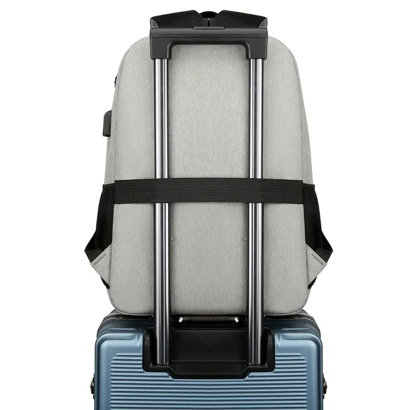 Sacoche Sac à Dos Étanche Homme avec Port USB et Sac à Lunch Intégré Voyage - 16465 - ANJI 3 Sacoche Sac à Dos Étanche Homme avec Port USB et Sac à Lunch Intégré Voyage - 16465 - ANJI – Image 3