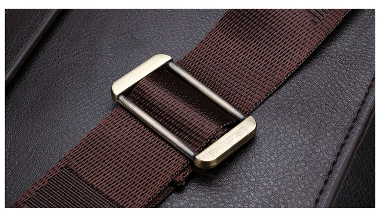 Sacoche Bandoulière Cuir PU Homme Haute Qualité 3576 - Daishu 7 Sacoche Bandoulière Cuir PU Homme Haute Qualité 3576 - Daishu – Image 8