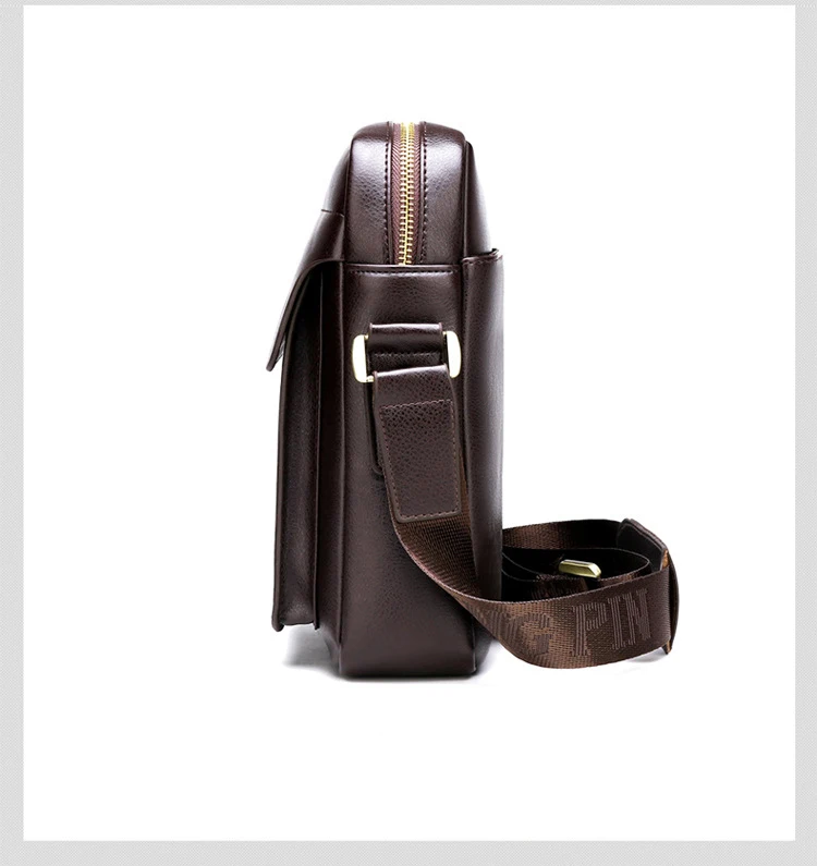 Sacoche Bandoulière Cuir PU Homme Haute Qualité 3576 - Daishu 10 Sacoche Bandoulière Cuir PU Homme Haute Qualité 3576 - Daishu – Image 11