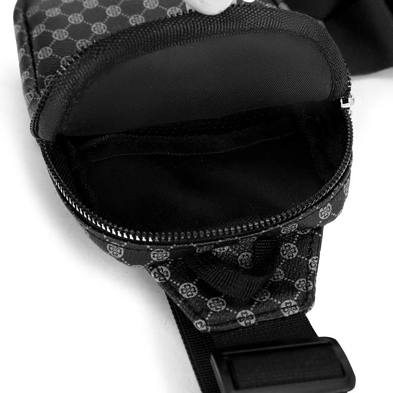 Sacoche Poitrine Homme Carreaux Luxe 3421 - VC 16 Sacoche Poitrine Homme Carreaux Luxe 3421 - VC – Image 17