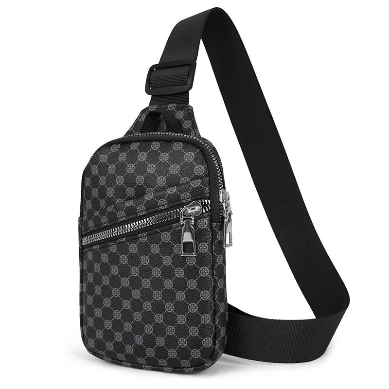 Sacoche Poitrine Homme Carreaux Luxe 3421 - VC 25 Sacoche Poitrine Homme Carreaux Luxe 3421 - VC – Image 26