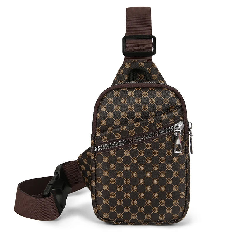 Sacoche Poitrine Homme Carreaux Luxe 3421 - VC 26 Sacoche Poitrine Homme Carreaux Luxe 3421 - VC – Image 27