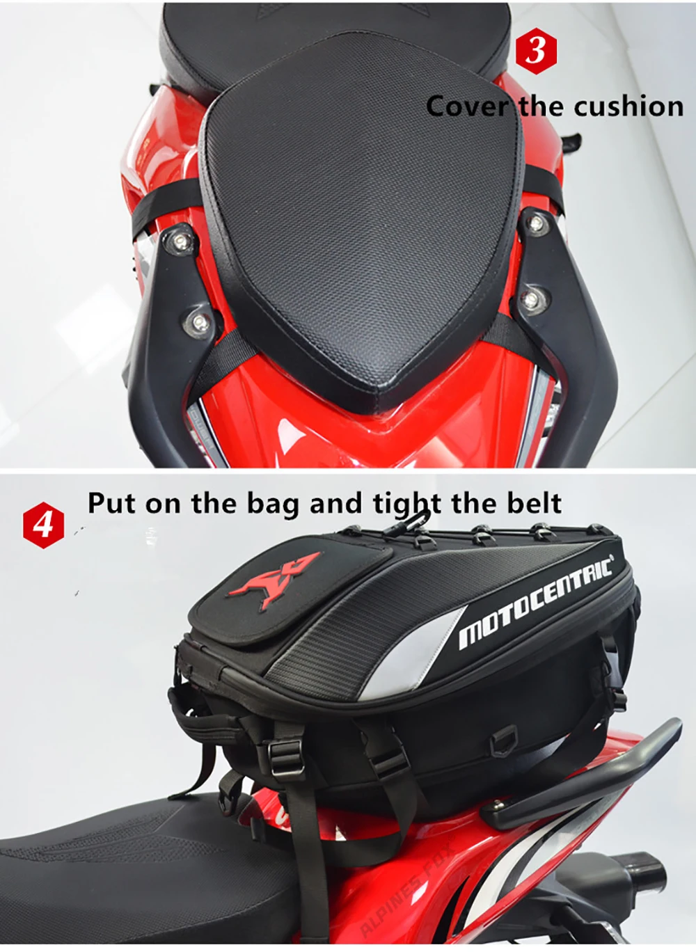 Sacoche Arrière Moto Casque Multifonction Étanche 37L 0102 - MOTOCENTRIC 6 Sacoche Arrière Moto Casque Multifonction Étanche 37L 0102 - MOTOCENTRIC – Image 7