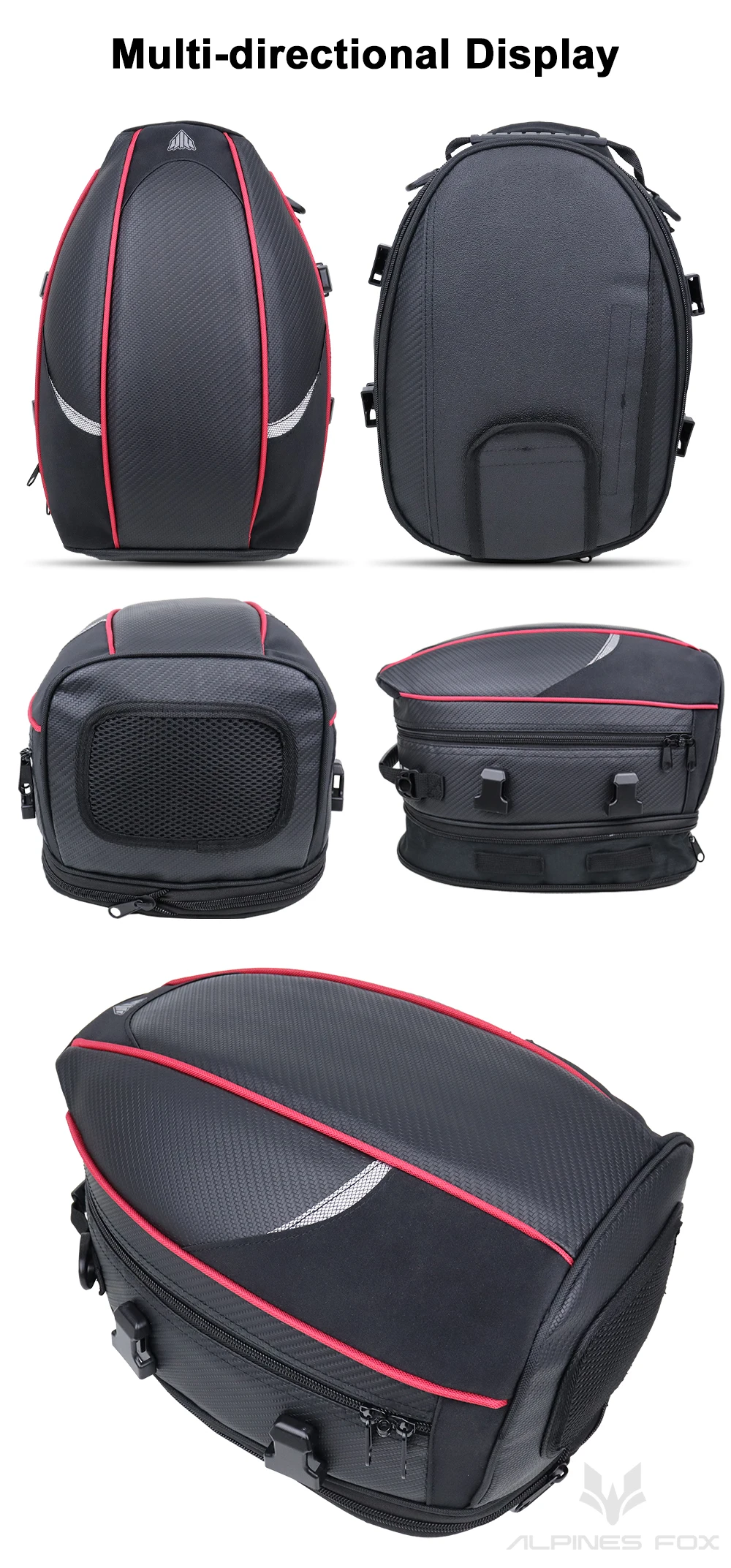 Sacoche Arrière Moto Imperméables MC-0102 - Laicobear 14 Sacoche Arrière Moto Imperméables MC-0102 - Laicobear – Image 14