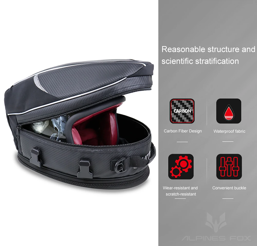 Sacoche Arrière Moto Imperméables MC-0102 - Laicobear 16 Sacoche Arrière Moto Imperméables MC-0102 - Laicobear – Image 16