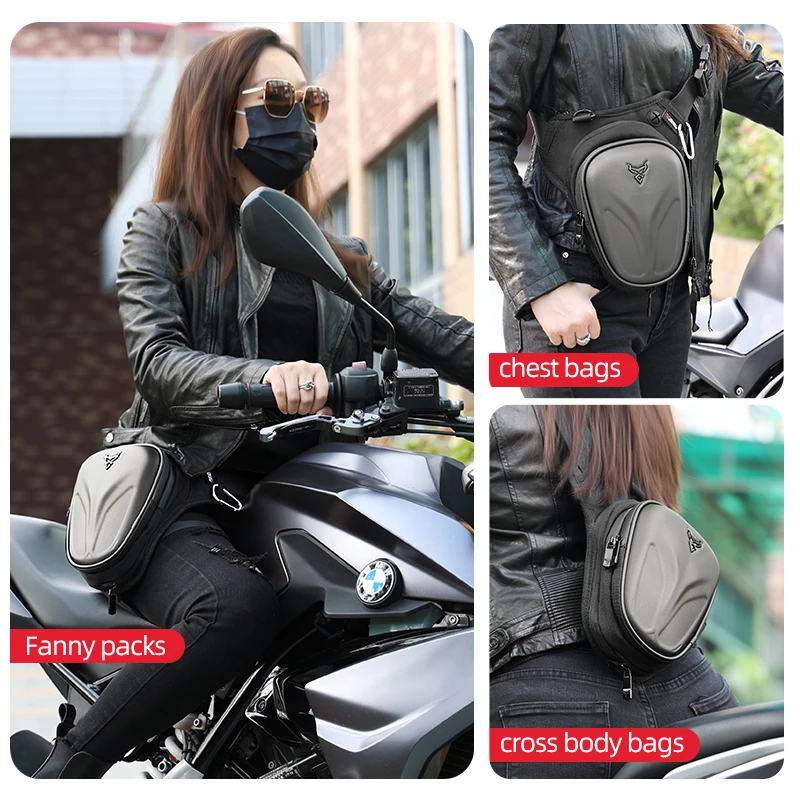 Sacoche Jambe Moto Style Carbone MC119 - Moto Centric 4 Sacoche Jambe Moto Style Carbone MC119 - Moto Centric, photo 4