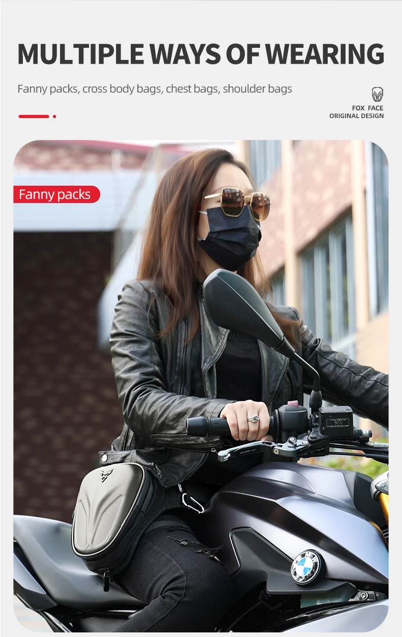 Sacoche Jambe Moto Style Carbone MC119 - Moto Centric 9 Sacoche Jambe Moto Style Carbone MC119 - Moto Centric, photo 9