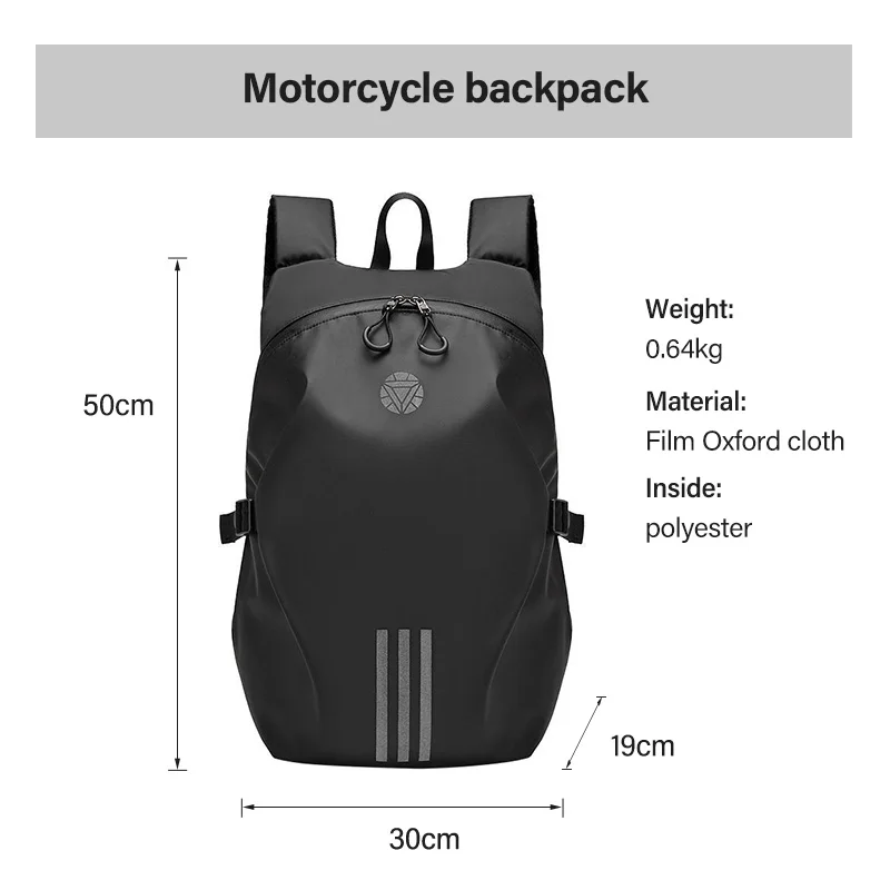 Sacoche Moto Homme Grande Capacité Étanche Y-MC0063 - HVLMHA 7 Sacoche Moto Homme Grande Capacité Étanche Y-MC0063 - HVLMHA – Image 7