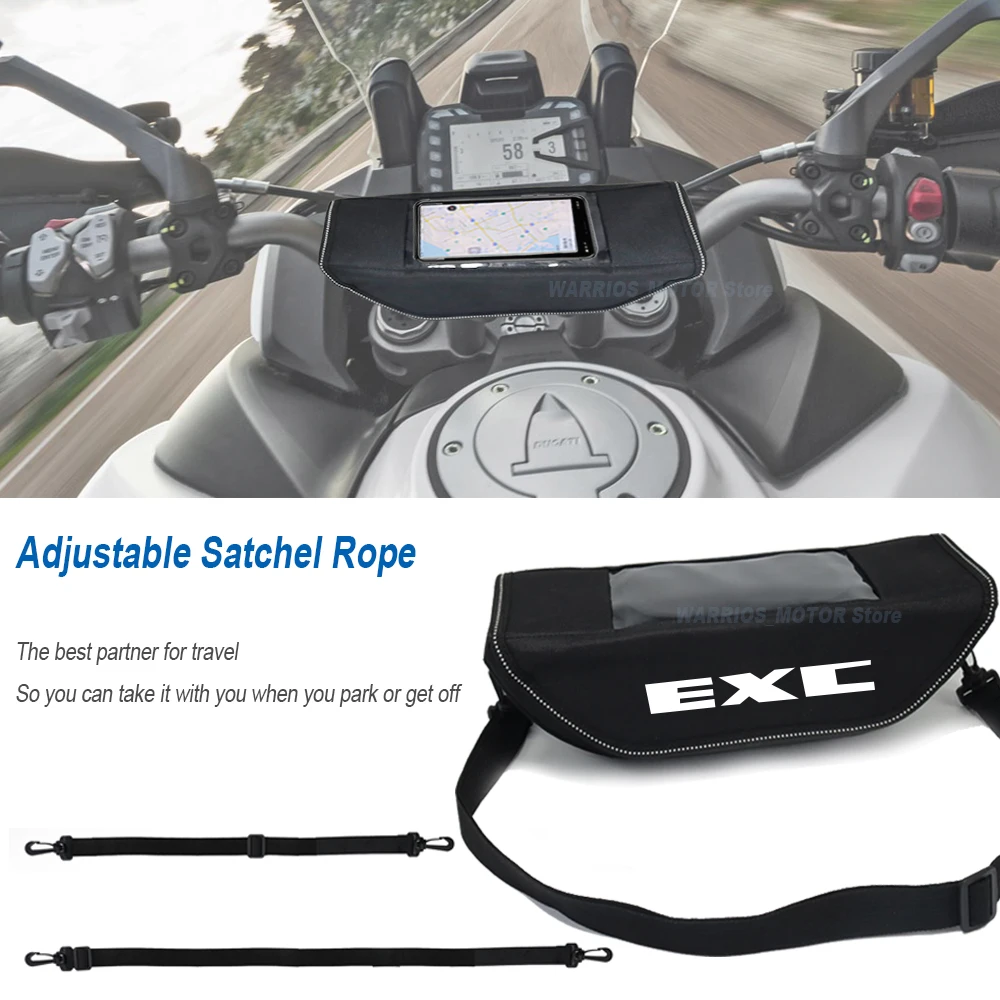 Sacoche étanche guidon moto - Navigation & voyage EXC 125-530 (2011-2020) 4 Sacoche étanche guidon moto - Navigation & voyage EXC 125-530 (2011-2020) – Image 4