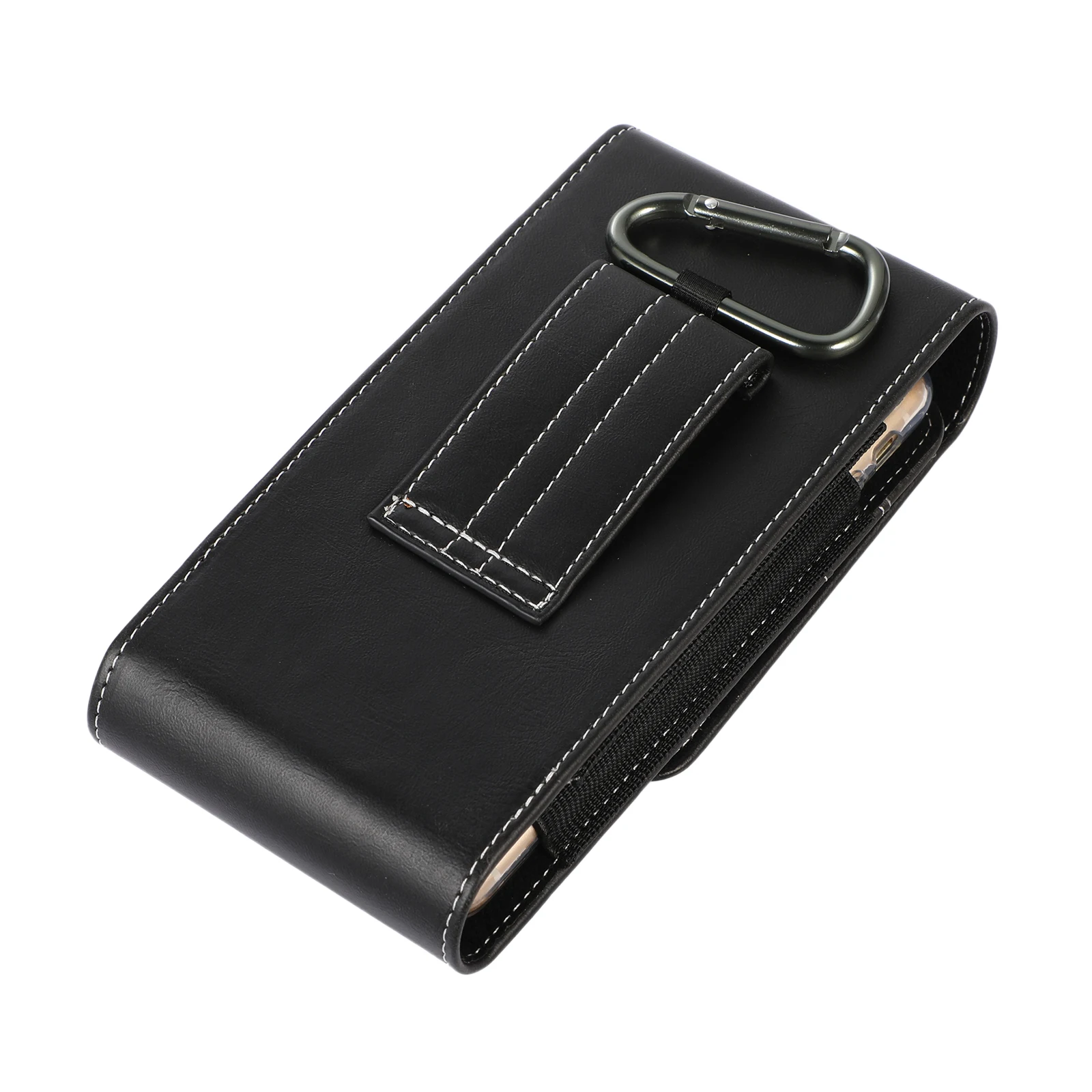 Sacoche téléphone cuir avec clip ceinture - Étui portefeuille porte-cartes pour iPhone, Samsung, Xiaomi, Huawei 9 Sacoche téléphone cuir avec clip ceinture - Étui portefeuille porte-cartes pour iPhone, Samsung, Xiaomi, Huawei – Image 9
