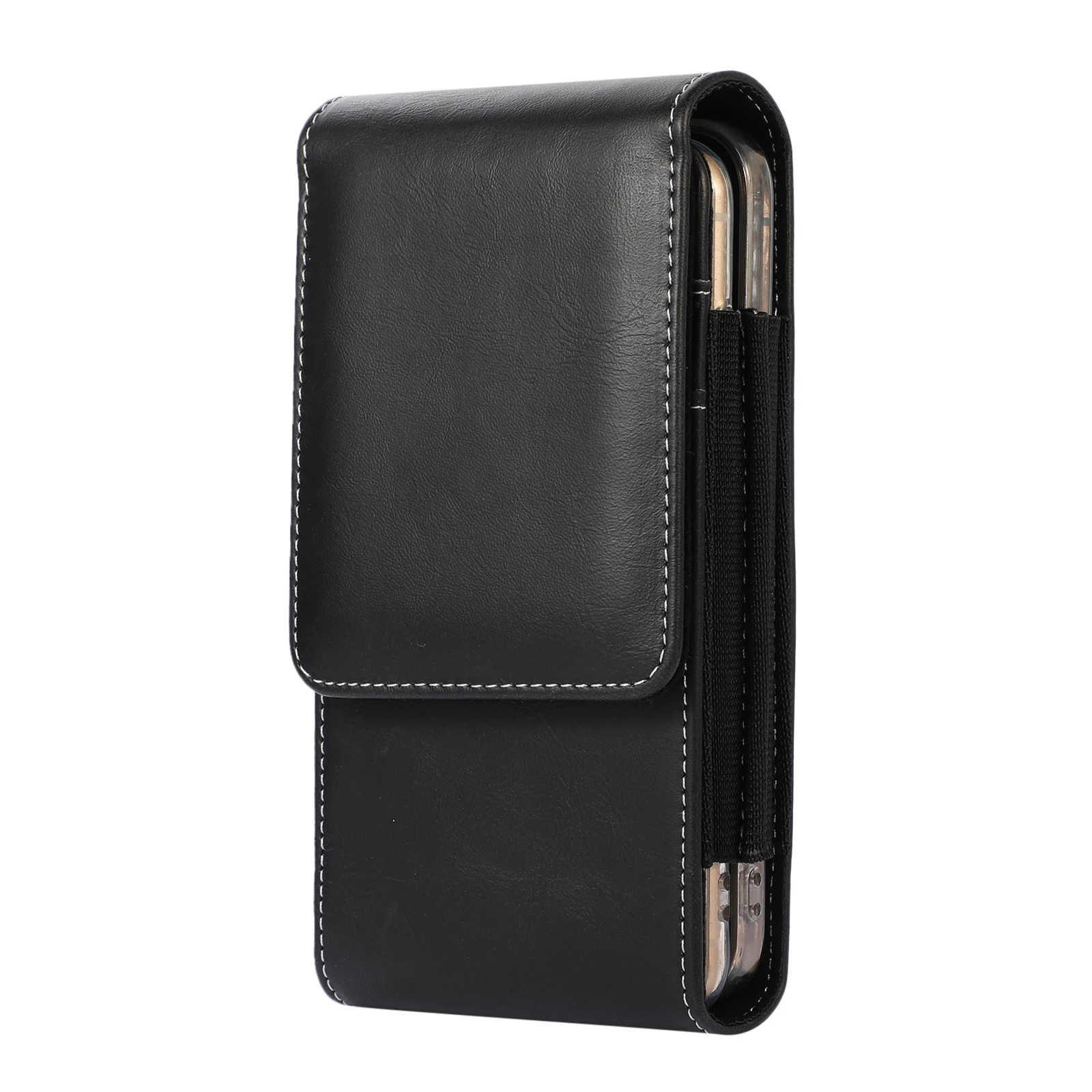 Sacoche téléphone cuir avec clip ceinture - Étui portefeuille porte-cartes pour iPhone, Samsung, Xiaomi, Huawei 12 Sacoche téléphone cuir avec clip ceinture - Étui portefeuille porte-cartes pour iPhone, Samsung, Xiaomi, Huawei – Image 12