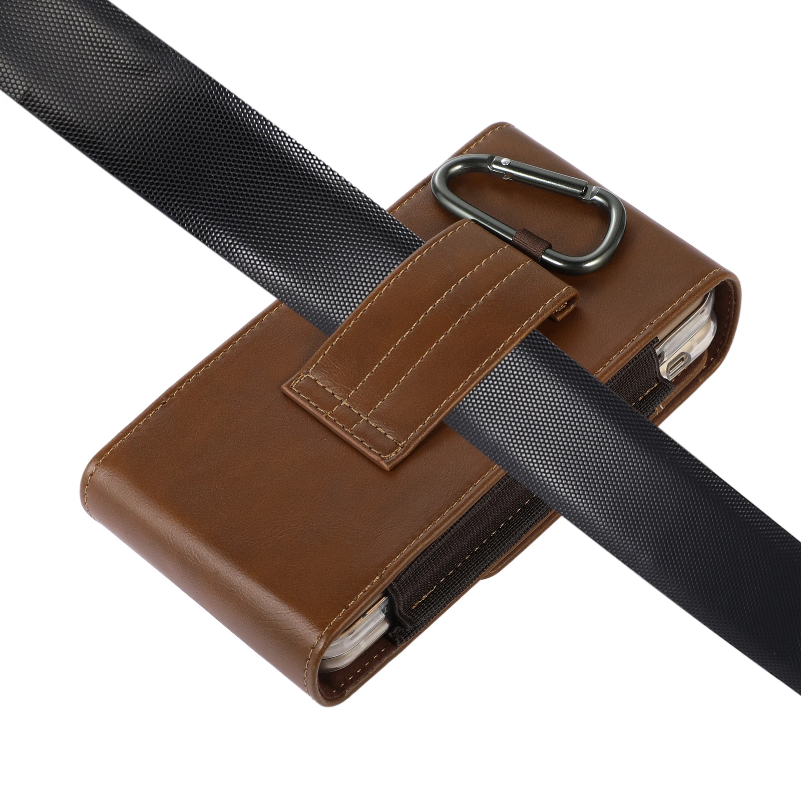 Sacoche téléphone cuir avec clip ceinture - Étui portefeuille porte-cartes pour iPhone, Samsung, Xiaomi, Huawei 14 Sacoche téléphone cuir avec clip ceinture - Étui portefeuille porte-cartes pour iPhone, Samsung, Xiaomi, Huawei – Image 14