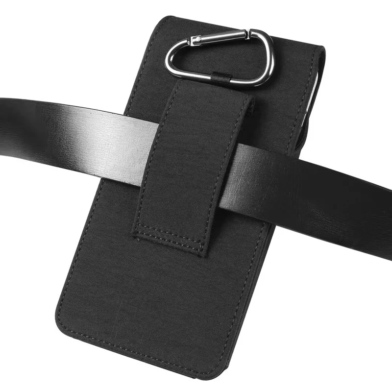 Sacoche Téléphone Étui Ceinture en Nylon pour Samsung S25 S24 S23 S22 S21+ Ultra FE - Housse à Rabat avec Clip 4 Sacoche Téléphone Étui Ceinture en Nylon pour Samsung S25 S24 S23 S22 S21+ Ultra FE - Housse à Rabat avec Clip – Image 4