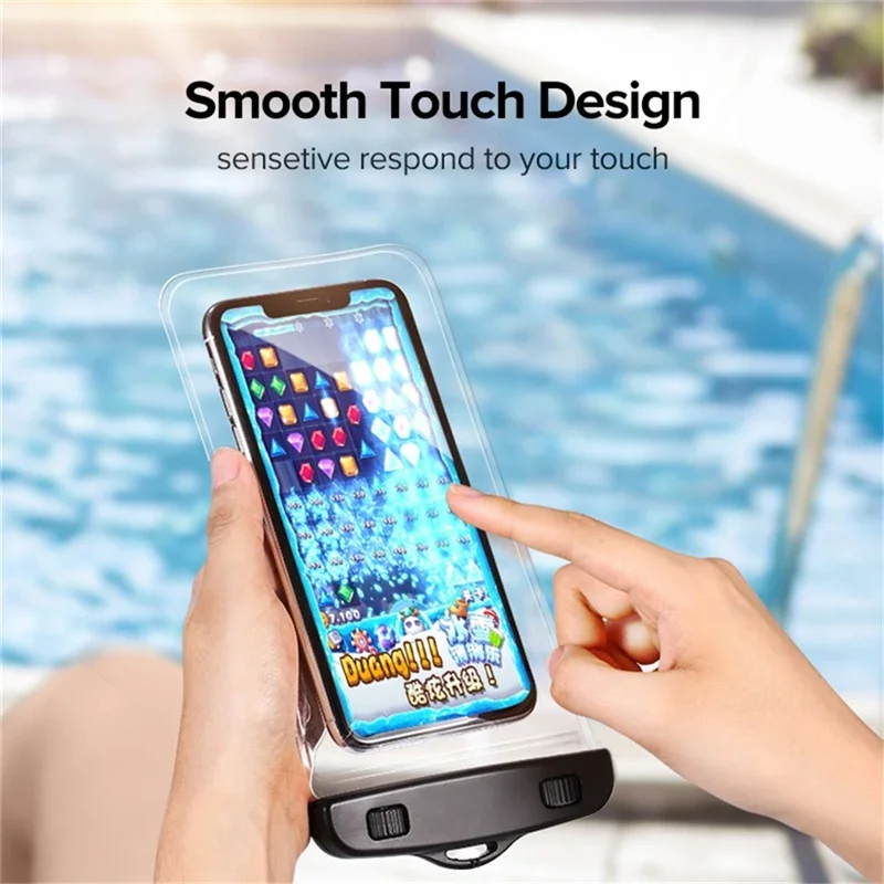 Sacoche Téléphone Étanche Universelle Sous-Marine pour iPhone Android 5 Sacoche Téléphone Étanche Universelle Sous-Marine pour iPhone Android – Image 5