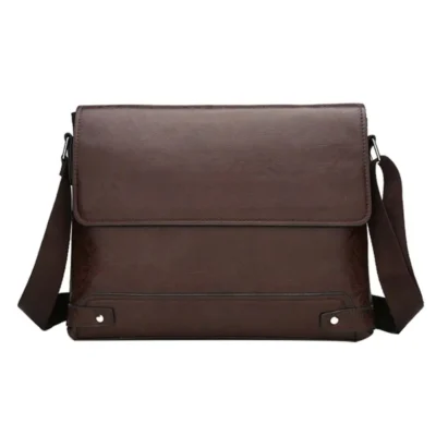 Sacoche Simili Cuir Homme Élégante pour Ordinateur Portable