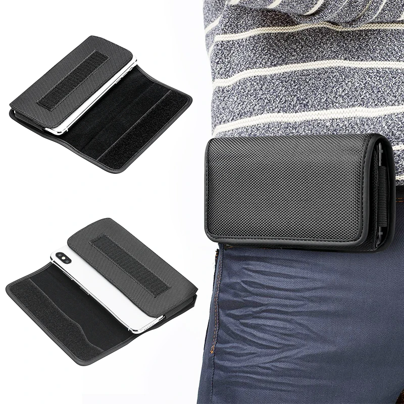 Sacoche Téléphone Portable Taille 3.5-6.3 Pouces iPhone Samsung Xiaomi Clip Ceinture Oxford - Goldfox 2 Sacoche Téléphone Portable Taille 3.5-6.3 Pouces iPhone Samsung Xiaomi Clip Ceinture Oxford - Goldfox – Image 2