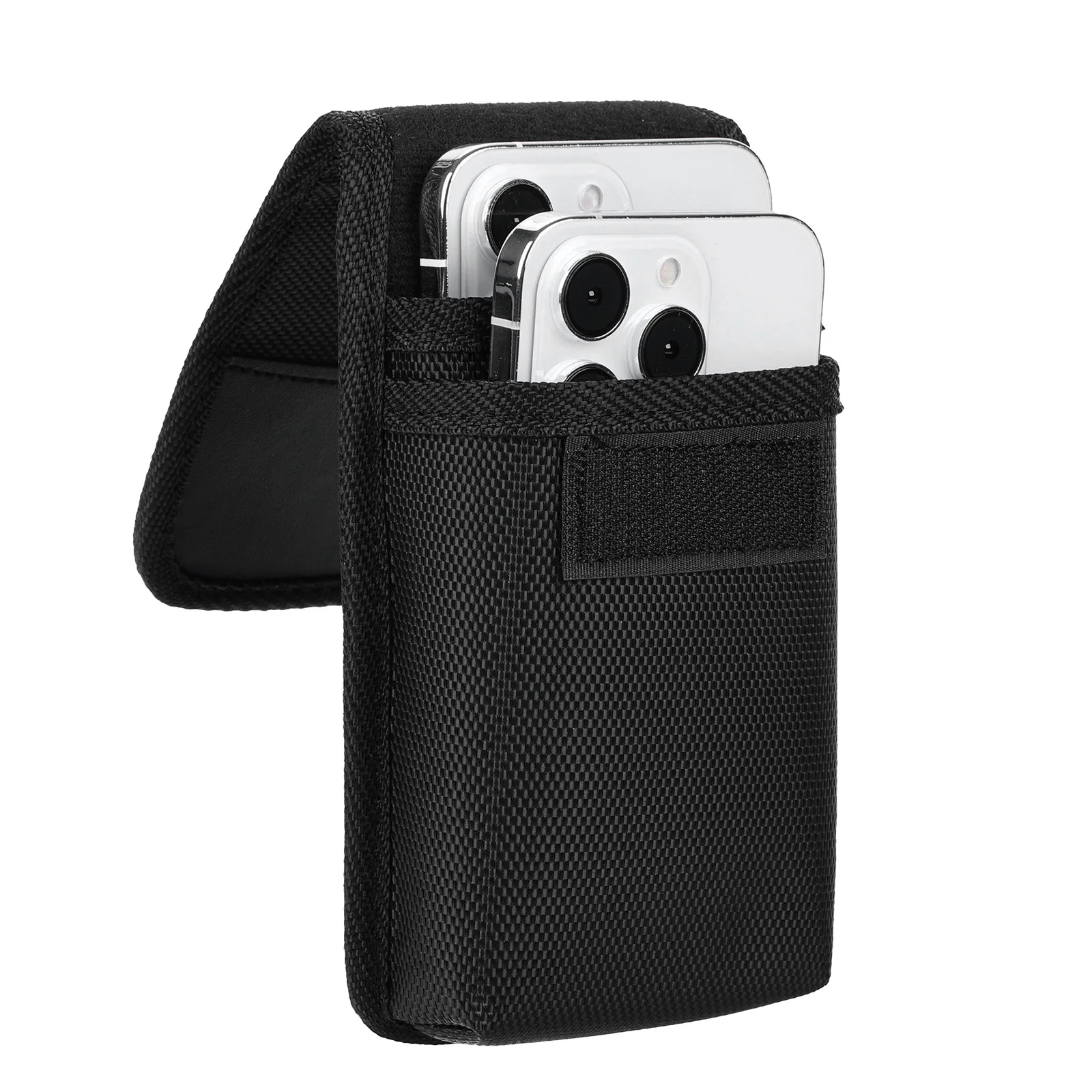 Sacoche Téléphone Universel Double Poche Nylon 7.5 Pouces Pochette Ceinture Hommes - Goldfox 7 Sacoche Téléphone Universel Double Poche Nylon 7.5 Pouces Pochette Ceinture Hommes - Goldfox – Image 8