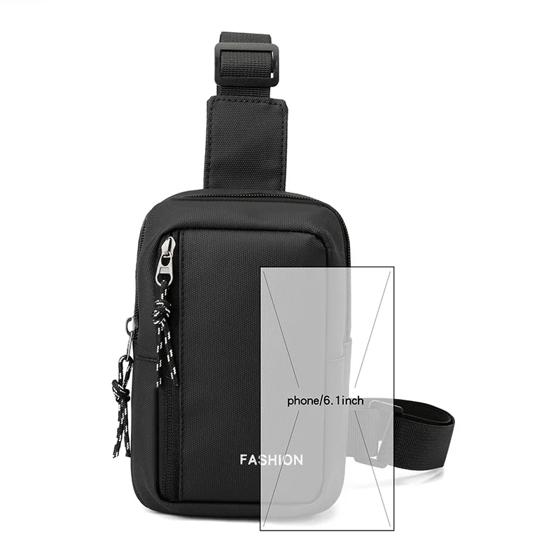 Mini Sacoche Poitrine Homme – Compacte, Légère & Tendance – FASHION 2 Mini Sacoche Poitrine Homme – Compacte, Légère & Tendance – FASHION – Image 2