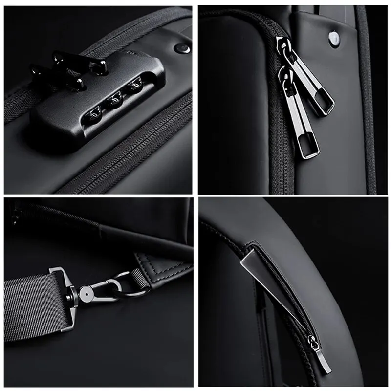 Sacoche Bandoulière Homme Fashion™ Antivol avec Port USB – Élégante, Résistante, 3-en-1 2 Sacoche Bandoulière Homme Fashion™ Antivol avec Port USB – Élégante, Résistante, 3-en-1 – Image 2