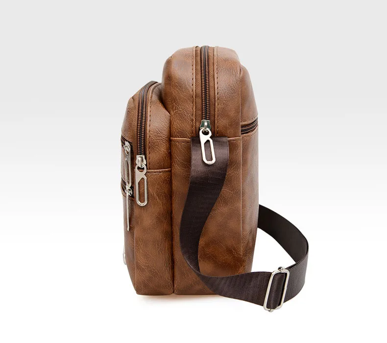 Sacoche Homme Grande Capacité en Cuir – Élégante, Robuste et Pratique 13 Sacoche Homme Grande Capacité en Cuir – Élégante, Robuste et Pratique – Image 13