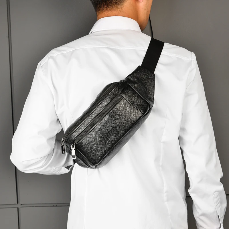 Sacoche Banane Cuir Homme – Deabolar 4 Sacoche Banane Cuir Homme – Deabolar – Image 4