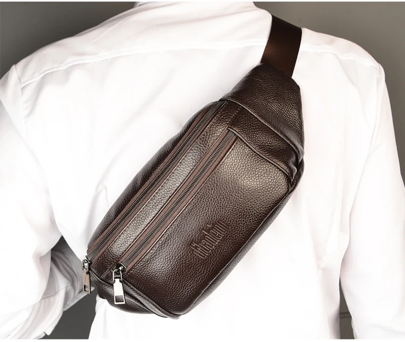 Sacoche Banane Cuir Homme – Deabolar 9 Sacoche Banane Cuir Homme – Deabolar – Image 9